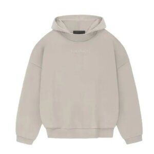 FEAR OF GOD Essentials Hoodie in Smoke Cloud/Silver Cloud - size Small